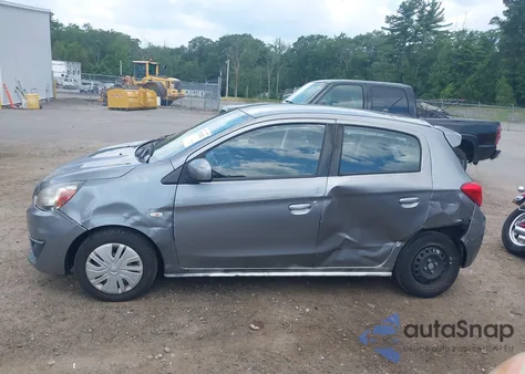 2017 Mitsubishi Mirage Es из США, поврежденный, VIN ML32A3HJ7HH019374